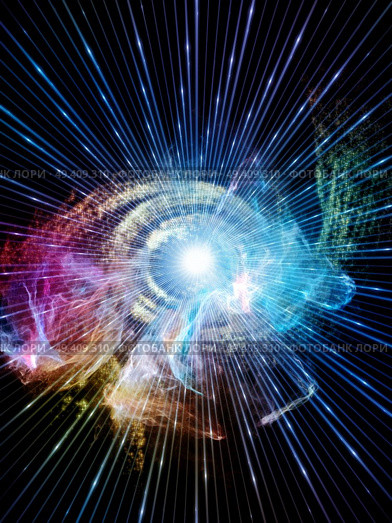 Elements of Cosmos series. Background design of space and stars on the subject of mathematics, science, education and modern technology. Стоковое фото, агентство Ingram Publishing / Фотобанк Лори