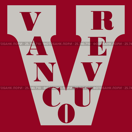 Эмблема хоккейного клуба The Vancouver Millionaires (1911-1926). Канада. Редакционная иллюстрация, иллюстратор Владимир Макеев / Фотобанк Лори