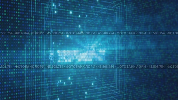 Encryption. VPN. Binary background. Machine learning. Digital background. Blockchain technology. Virtual reality. Blockchain technology. Artificial intelligence. Стоковая анимация, аниматор Alexander / Фотобанк Лори