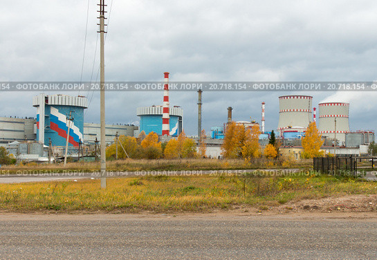Энергоблоки Калининской АЭС, Тверская область (2013 год). Редакционное фото, фотограф Анатолий Труков / Фотобанк Лори