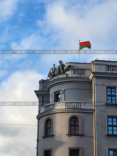 Эстетика наследия зданий в Минске. Стоковое фото, фотограф Андрей Лазовский / Фотобанк Лори
