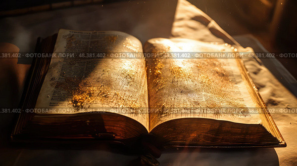 faith religious book ai generated. Стоковое AI-изображение, AI-художник Vectorwin / Фотобанк Лори