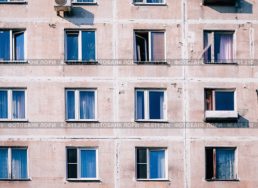Фасад дома (2020 год). Стоковое фото, фотограф Екатерина Павловна Захарова / Фотобанк Лори