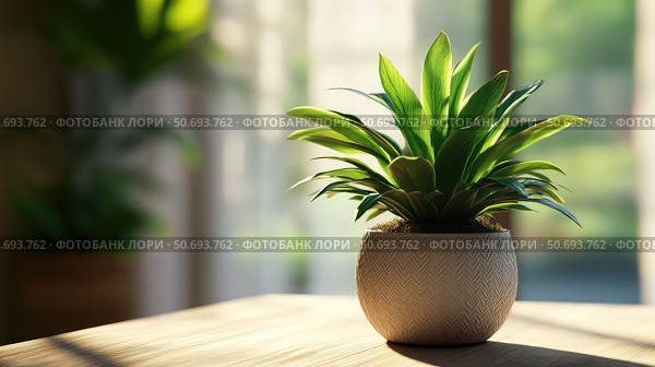 fern table top plant. Стоковое фото, фотограф Vectorwin / Фотобанк Лори