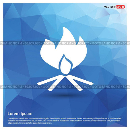 Fire Icon. Стоковая иллюстрация, агентство Ingram Publishing / Фотобанк Лори