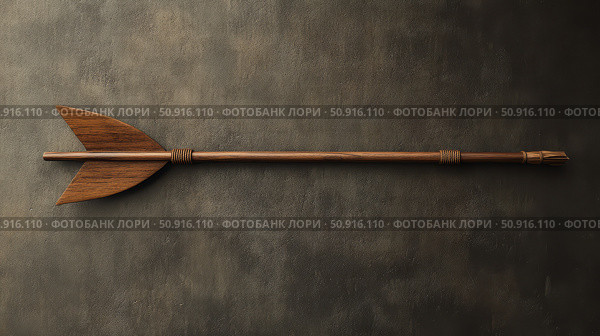fletching arrow wooden ai generated. Стоковое AI-изображение, AI-художник Vectorwin / Фотобанк Лори