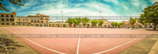 Football field. Стоковое фото, фотограф Rüdiger Wittmann / PantherMedia / Фотобанк Лори