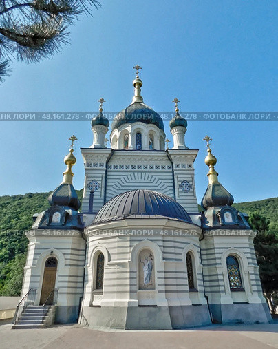 Форосская церковь Воскресения Господня (Крым) Стоковое фото, фотограф Snezka / Фотобанк Лори