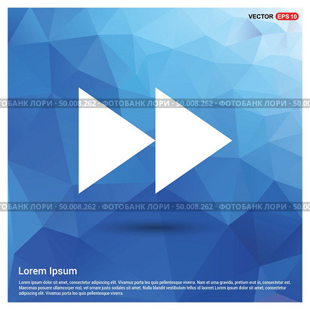 Forward icon. Стоковая иллюстрация, агентство Ingram Publishing / Фотобанк Лори