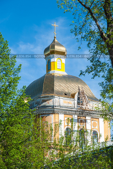 Фрагмент Спасо-Преображенского собора г. Перми (2012 год). Стоковое фото, фотограф Elena Monakhova / Фотобанк Лори