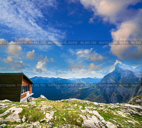 Fuente De mountains in Camaleno Cantabria of Spain. Стоковое фото, агентство Ingram Publishing / Фотобанк Лори