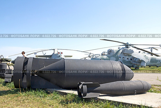 Фугасная авиационная бомба ФАБ-500 (2012 год). Редакционное фото, фотограф Дудакова / Фотобанк Лори