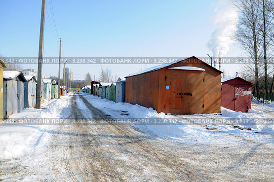Гаражно-строительный кооператив (ГСК). Ростов-на-Дону (2012 год). Стоковое фото, фотограф Олег Пчелов / Фотобанк Лори