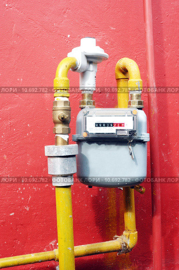 gas meter. Стоковое фото, фотограф antoni halim / PantherMedia / Фотобанк Лори