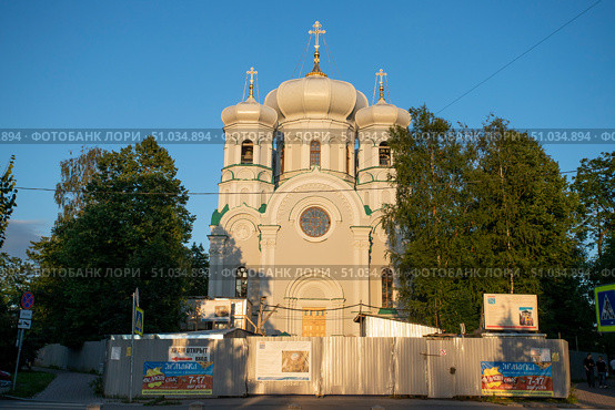 Гатчина. Павловский собор. Редакционное фото, фотограф Литвяк Игорь / Фотобанк Лори