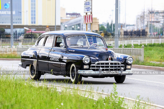 GAZ-12 ZiM (2024 год). Редакционное фото, фотограф Art Konovalov / Фотобанк Лори