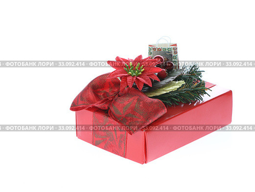gift package. Стоковое фото, фотограф Karl Koller / Smarterpix / Фотобанк Лори