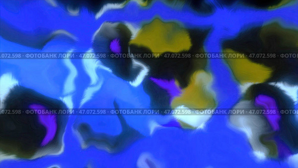 Glaring blots made in animation that shine. Стоковая иллюстрация, иллюстратор David Kashakhi / Фотобанк Лори