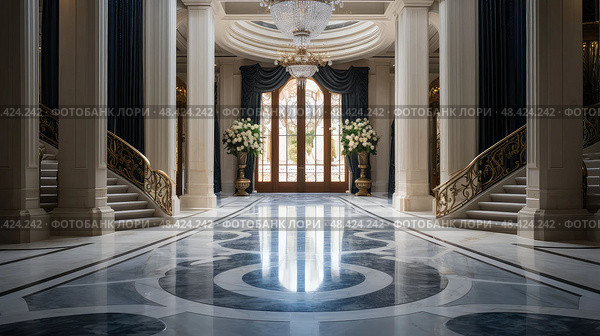 glossy door threshold ai generated. Стоковое AI-изображение, AI-художник Vectorwin / Фотобанк Лори