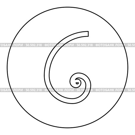 Golden ratio section Sacred geometry symbol ration proportions icon in circle round black color vector illustration image outline contour line thin style simple. Golden ratio section Sacred geometry symbol ration proportions icon in circle round black color vector illustration image outline contour line thin style. Стоковая иллюстрация, агентство Ingram Publishing / Фотобанк Лори