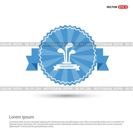 Golf Bat Icon. Стоковая иллюстрация, агентство Ingram Publishing / Фотобанк Лори