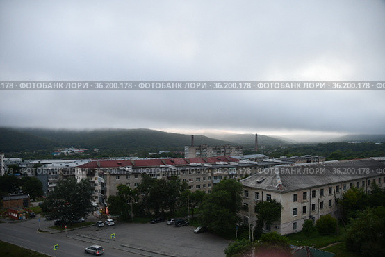 Город Фокино Приморского края (2021 год). Редакционное фото, фотограф syngach / Фотобанк Лори
