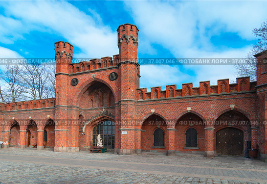 Город Калининград. Росгартенские ворота (2019 год). Стоковое фото, фотограф Зобков Юрий / Фотобанк Лори