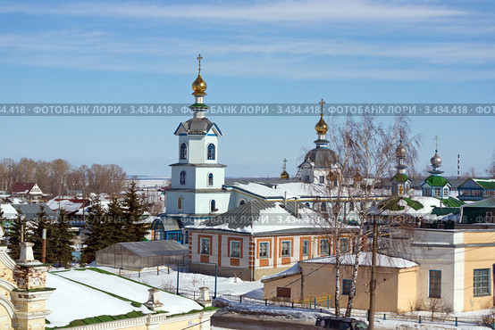 Город Канаш. Чувашия. Церковь Николая Чудотворца (2012 год). Редакционное фото, фотограф Сергей Лаврентьев / Фотобанк Лори