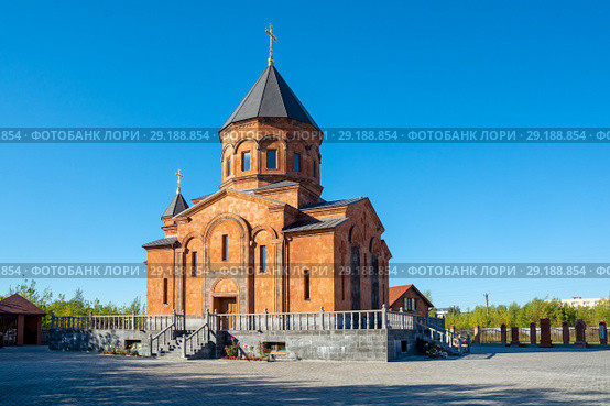 Город Тверь, Армянская Апостольская церковь "Сурб Арутюн" (2018 год). Редакционное фото, фотограф Alexei Tavix / Фотобанк Лори