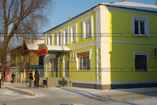 Город Вязники. Продуктовый магазин (2008 год). Стоковое фото, фотограф Денис Шароватов / Фотобанк Лори