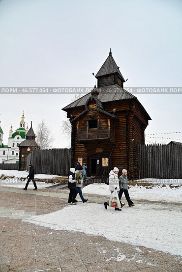 Город Ялуторовск Тюменской области. Сретенский острог. Редакционное фото, фотограф Александр Тараканов / Фотобанк Лори