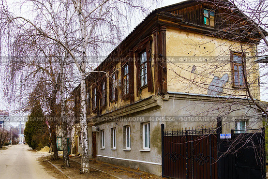 Городской пейзаж. Дом Карпинских. Воронеж. Стоковое фото, фотограф Владимир Шибаев / Фотобанк Лори