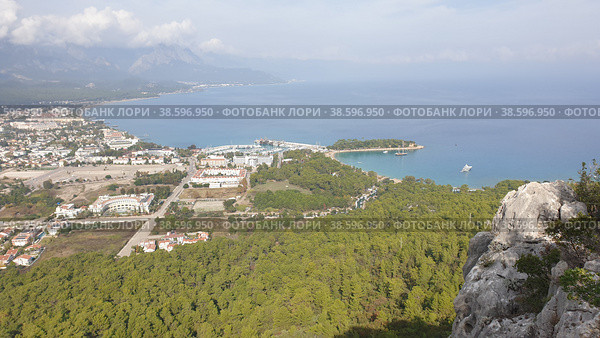 Горы. Средиземное море. Кемер. Анталья. Турция (2022 год). Стоковое фото, фотограф lana1501 / Фотобанк Лори