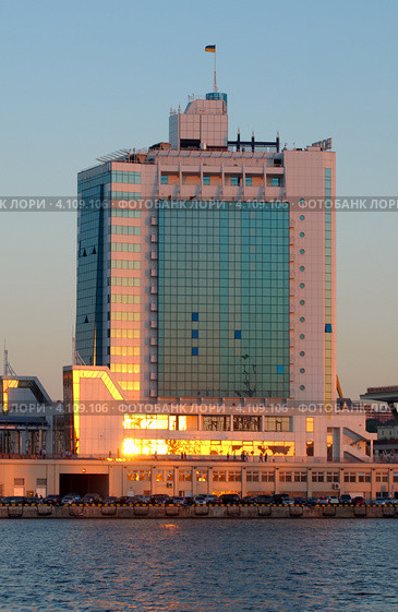 Гостиница "Одесса", Украина (2010 год). Редакционное фото, фотограф Некрасов Андрей / Фотобанк Лори