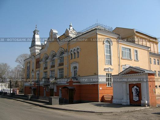 Государственная филармония Алтайского края, г. Барнаул (2010 год). Редакционное фото, фотограф Alexey D. / Фотобанк Лори