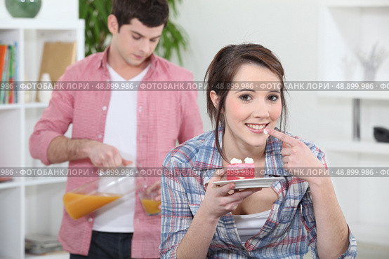 Greedy couple. Стоковое фото, агентство Ingram Publishing / Фотобанк Лори