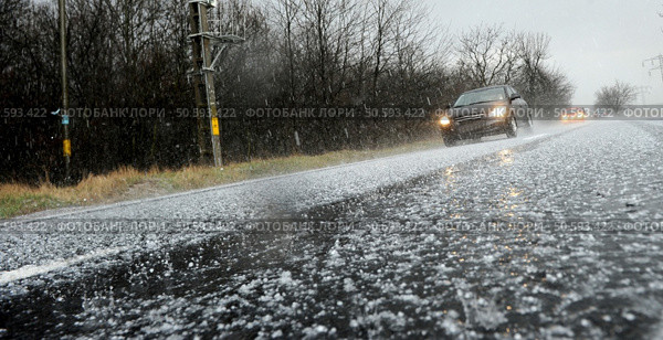 Hailstorm. Стоковое фото, агентство Ingram Publishing / Фотобанк Лори