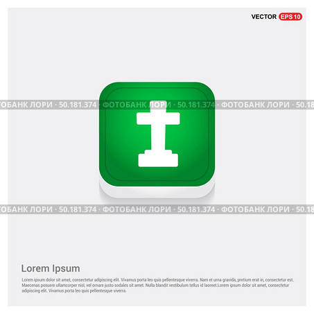 Halloween Grave Cross icon. Стоковая иллюстрация, агентство Ingram Publishing / Фотобанк Лори