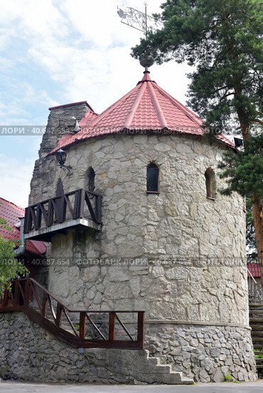 Hans Christian Andersen fairy town for children, Sosnovyy Bor, Russia (2015 год). Редакционное фото, фотограф Анна Кривицкая / Фотобанк Лори