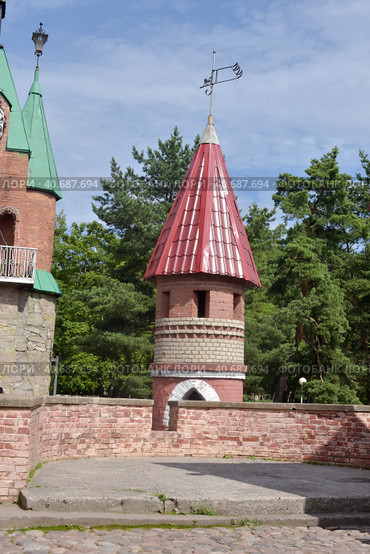 Hans Christian Andersen fairy town for children, Sosnovyy Bor, Russia (2015 год). Редакционное фото, фотограф Анна Кривицкая / Фотобанк Лори
