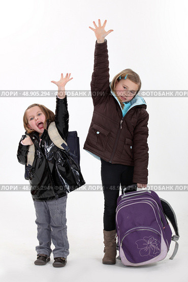Happy kids. Стоковое фото, агентство Ingram Publishing / Фотобанк Лори
