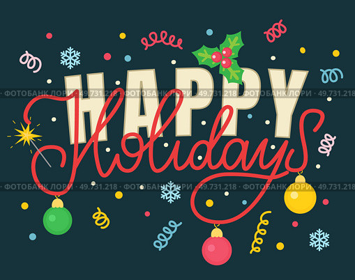 Happy new year. Vector illustration. The background New Year sets stage for joyous and vibrant atmosphere The happy New Year concept revolves around spreading positivity and good vibes Extend. Happy new year. Youre invited to join us for holiday celebration to welcome New Year. Стоковая иллюстрация, агентство Ingram Publishing / Фотобанк Лори