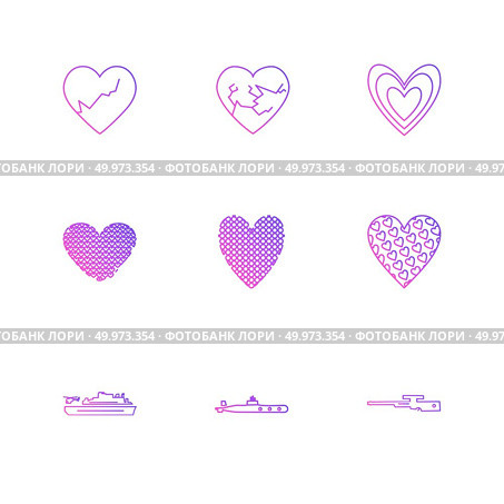 hearts , romantic , love , valentine , rose , flowers , perfume , pleasent , heart , loveable , couple , romance , icon, vector, design,  flat,  collection, style, creative,  icons. Стоковая иллюстрация, агентство Ingram Publishing / Фотобанк Лори