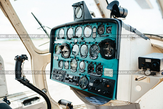 helicopter at the take-off site of the aerodrome. Стоковое фото, агентство Ingram Publishing / Фотобанк Лори