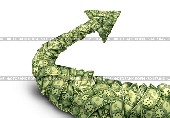 High inflation and Hyperinflation economy and global economic concept or overvalued economics as a financial crisis and inflated prices as a finance risk to investors and speculative valuation arrow rising up as a 3D Illustration. Стоковое фото, агентство Ingram Publishing / Фотобанк Лори