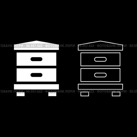 Hive bee house beehive apiary apiculture concept set icon white color vector illustration image simple solid fill outline contour line thin flat style. Hive bee house beehive apiary apiculture concept set icon white color vector illustration image solid fill outline contour line thin flat style. Стоковая иллюстрация, агентство Ingram Publishing / Фотобанк Лори