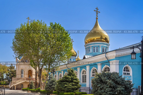 Holy Assumption Cathedral, Tashkent, Uzbekistan (2023 год). Стоковое фото, фотограф Boris Breytman / Фотобанк Лори