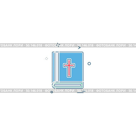 Holy Bible icon design vector . Стоковая иллюстрация, агентство Ingram Publishing / Фотобанк Лори