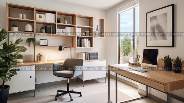 home house staging ai generated. Стоковое AI-изображение, AI-художник Vectorwin / Фотобанк Лори