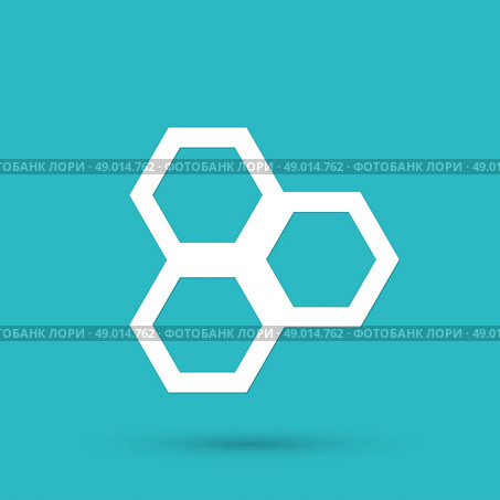 honeycomb. Стоковая иллюстрация, агентство Ingram Publishing / Фотобанк Лори